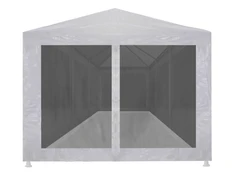 Proginė palapinė su 8 tinklinėmis šoninėmis sienelėmis, 9x3m