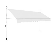 Rankiniu būdu ištraukiama markizė, 350cm, kreminės sp.