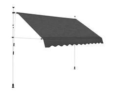 Rankiniu būdu ištraukiama markizė, antracito, 300cm