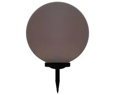 Saul. energ. įkr. LED lauko švies., 2vnt., 50cm, sfer., įv. sp.