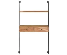 Sieninis stalas, 90x40x170 cm, akacijos medienos masyvas