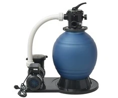 Smėlio filtras su siurbliu, 1000 W, 16 800 l/val., XL