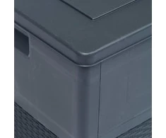 Sodo daiktadėžė, antracito spalvos, 320 L