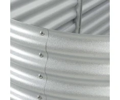 Lovelis, sidabrinis, 320x80x44cm, galvanizuotas plienas, aukštas
