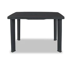 Sodo stalas, antracito sp., 101x68x72cm, plastikas