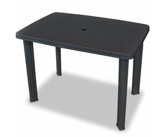 Sodo stalas, antracito sp., 101x68x72cm, plastikas