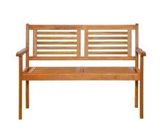 Sodo suoliukas, 120 cm, dvivietis, eukalipto medienos masyvas