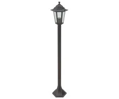 Sodo šviestuvai, 6vnt., E27, 110cm, aliuminis, bronziniai
