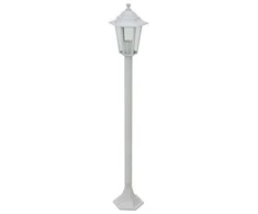 Sodo šviestuvai, 6vnt., E27, 110cm, aliuminis, balti