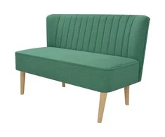 Sofa, audinys, 117x55,5x77cm, žalia