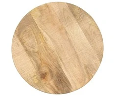 Šoninis staliukas, 45x(45-62)cm, mango med. mas. ir ketus
