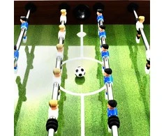 Stalo futbolo stalas, rudas, plienas, 60kg, 140x74,5x87,5cm