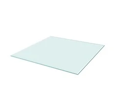Stalviršis, grūdintas stiklas, kvadrato forma, 800x800 mm