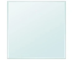 Stalviršis, grūdintas stiklas, kvadrato forma, 800x800 mm