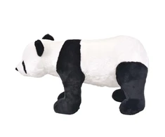 Stovintis pliušinis žaislas panda, juodas ir baltas, XXL