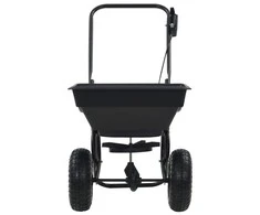 Stumiamas druskos barstytuvas, PVC ir plienas, 92x46x70cm, 15l