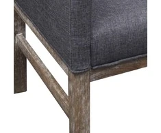 Sofa Suol. su pagalv., audinys, brazil. kaučiukmedis, tams. pilk.