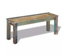 Suoliukas, perdirbtos medienos masyvas, 110x35x45 cm