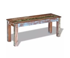 Suoliukas, perdirbtos medienos masyvas, 110x35x45 cm