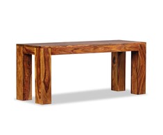 Suoliukas, masyvi rausvoji dalbergijos mediena, 110x35x45cm
