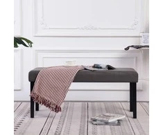 Suoliukas, pilkas, 106cm, dirbtinė oda