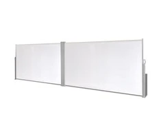 Suskleidžiama Šoninė Pertvara, 160 x 600 cm, Kreminės Spalvos