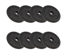 Svoriai, 8vnt., 8x2,5kg, ketus