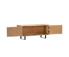 TV staliukas Televizoriaus spintelė, 90x30x40cm, mango medienos masyvas