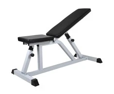 Treniruočių suoliukas su štanga ir hantelių rinkiniu, 60,5kg