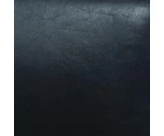 Trivietė sofa, dirbtinė oda, juoda