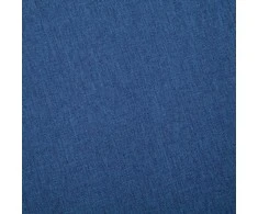 Trivietė sofa, mėlyna, audinys