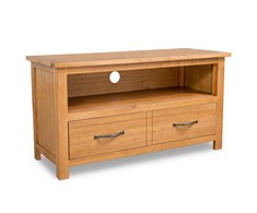 TV staliukas TV spintelė, 90x35x48cm, ąžuolo medienos masyvas