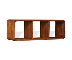 TV staliukas TV Spintelė, 120x30x40cm, medienos masyvas su medaus apdaila