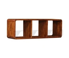 TV staliukas TV Spintelė, 120x30x40cm, medienos masyvas su medaus apdaila