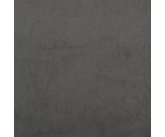 Valgomojo kėdės, 6vnt., tamsiai pilkos spalvos, aksomas