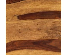 Valgomojo stalas, 120x60x76 cm, rausv. dalb. medienos masyvas