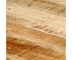 Valgomojo stalas, 140x70x75cm, neapdorotos mango med. masyvas
