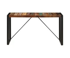Valgomojo stalas, 140x70x75cm, perdirbtos medienos masyvas
