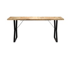 Valgomojo stalas, 180x90x76cm, mango medienos masyvas