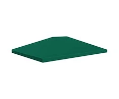 Viršutinis pavėsinės uždangalas, žalias, 310 g/m², 4x3m