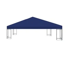 Viršutinis pavėsinės uždangalas, mėlynas, 310 g/m², 3x3m