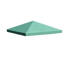 Viršutinis pavėsinės uždangalas, žalias, 310 g/m², 3x3m