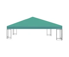 Viršutinis pavėsinės uždangalas, žalias, 310 g/m², 3x3m