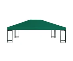 Viršutinis pavėsinės uždangalas, žalias, 310 g/m², 4x3m