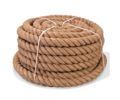 Virvė, 100% džiutas, 40mm, 30m