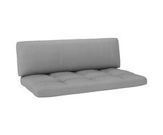 Sofa Vidurinė sodo sofos dalis iš palečių, juodai impregnuota pušis