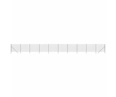 Vielinė tinklinė tvora, antracito, 1,4x25m, plienas