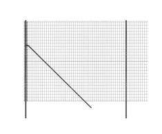 Vielinė tinklinė tvora, antracito, 1,4x25m, plienas