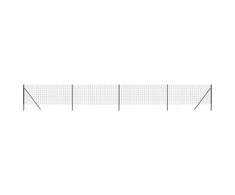 Vielinė tinklinė tvora, antracito, 1x10m, galvanizuotas plienas