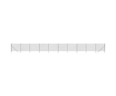 Vielinė tinklinė tvora, antracito, 2x25m, galvanizuotas plienas